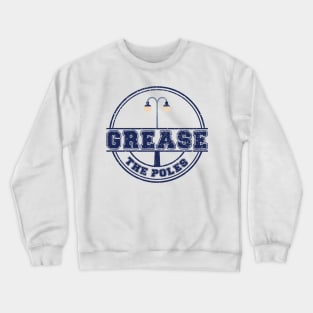 Vintage Grease The Poles Philadelphia Baseball Crewneck Sweatshirt